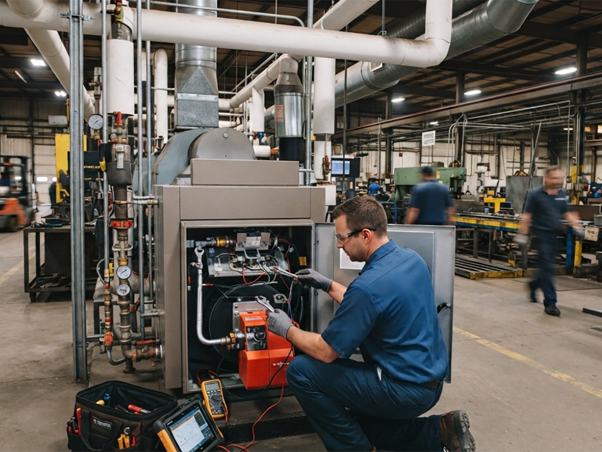 commercial heating image